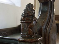 friar in a pulpit