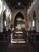 looking east