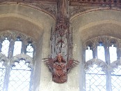 Blessed Virgin and angel