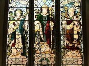 St Edmund, St Martin and St Felix by Percy Bacon